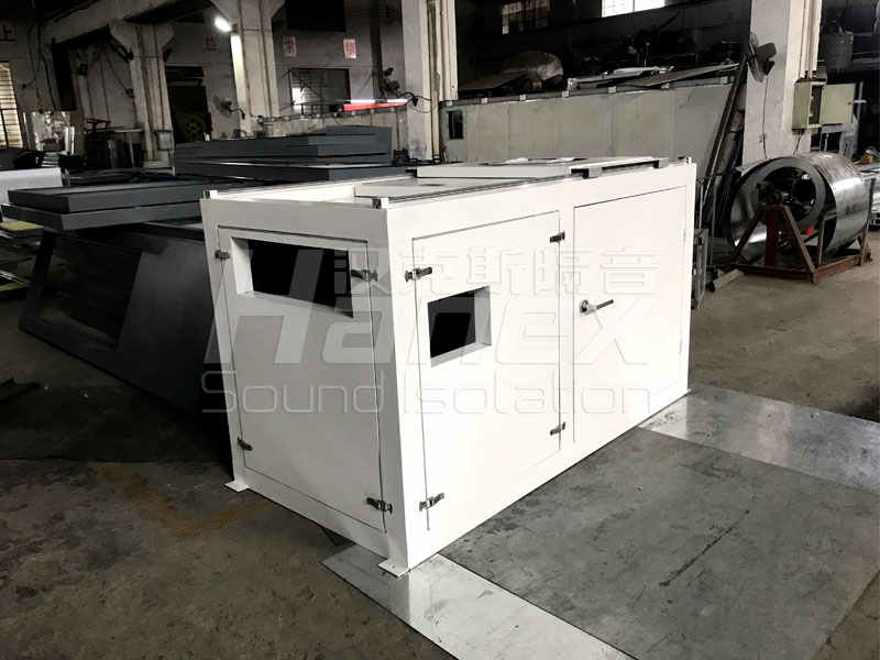 吉田建材不銹鋼隔音罩設計現(xiàn)場