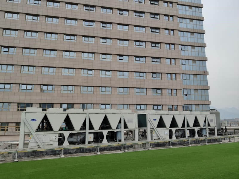 蒼南人民醫院空調室外機組降噪案例