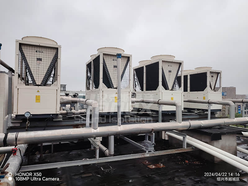 風冷熱泵機組降噪1